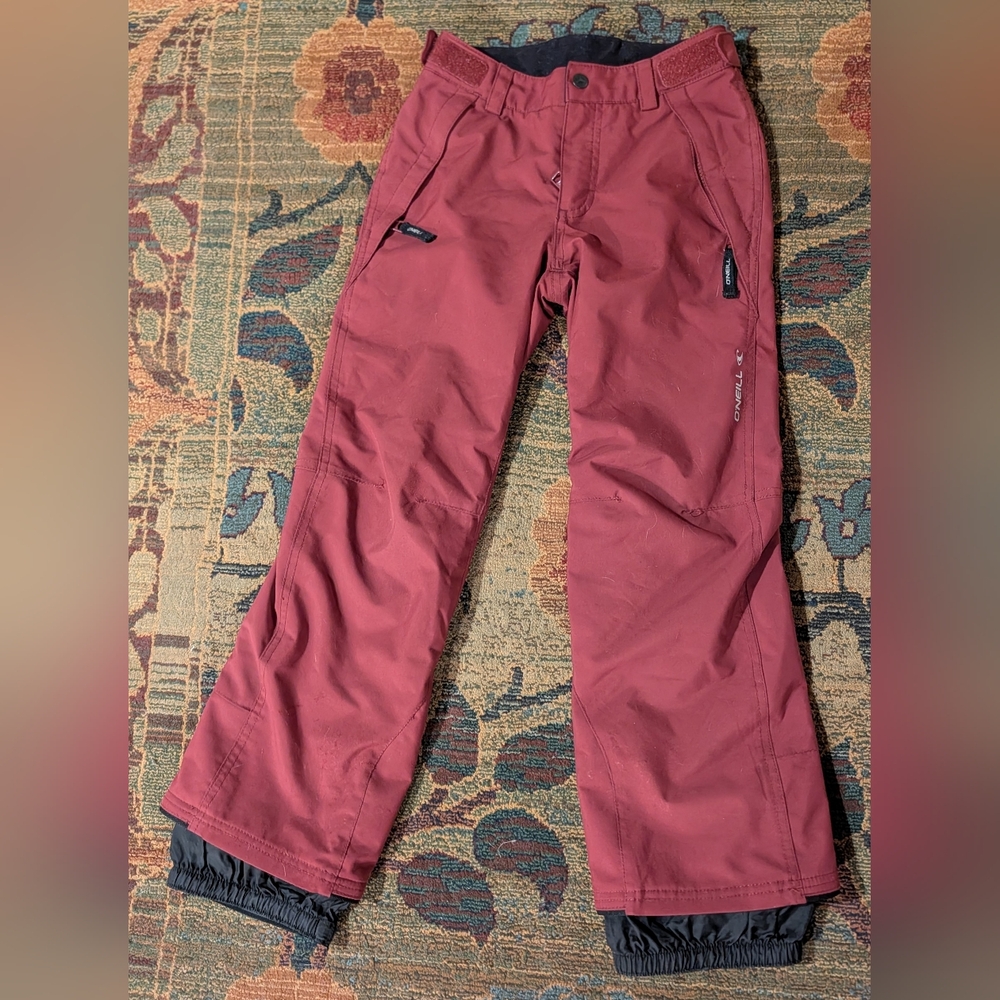O'Neill Burgundy Snowboard Ski Pants